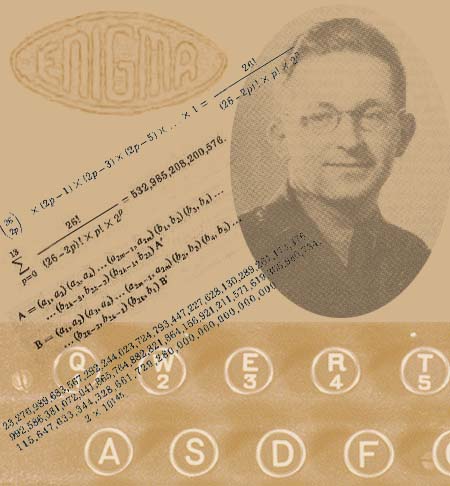 Marian Rejewski - Polish Mathematician who solved the ENIGMA Cipher Machine