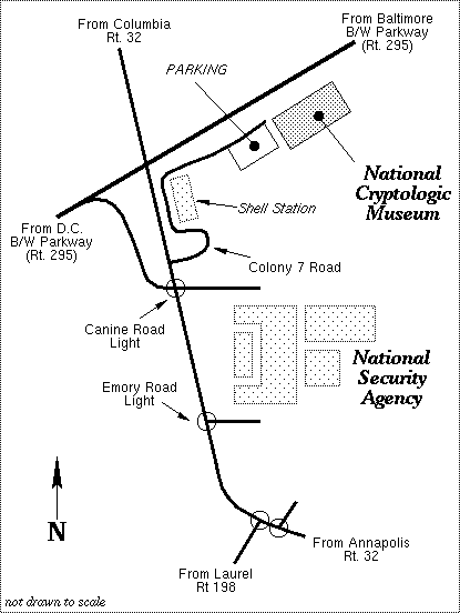 [black/white GIF map to museum]